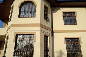 Изготовление и монтаж кованых решеток на окна в дом, г.Днепр фото
