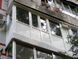 Балкон пластиковий французький REHAU 60, 2 створки, склопакет 1-но камерний