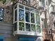 Балкон пластиковый французский REHAU 60, 2 створки, стеклопакет 1-но камерный