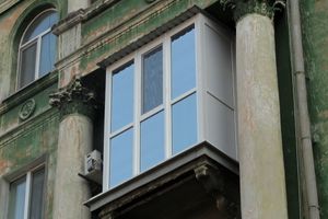 Французький балкон в "сталінці" під ключ у Дніпрі фото