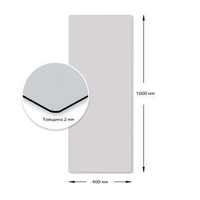 Купить Зеркало акриловое самоклеющееся 400*1000мм*2мм SW-00001597