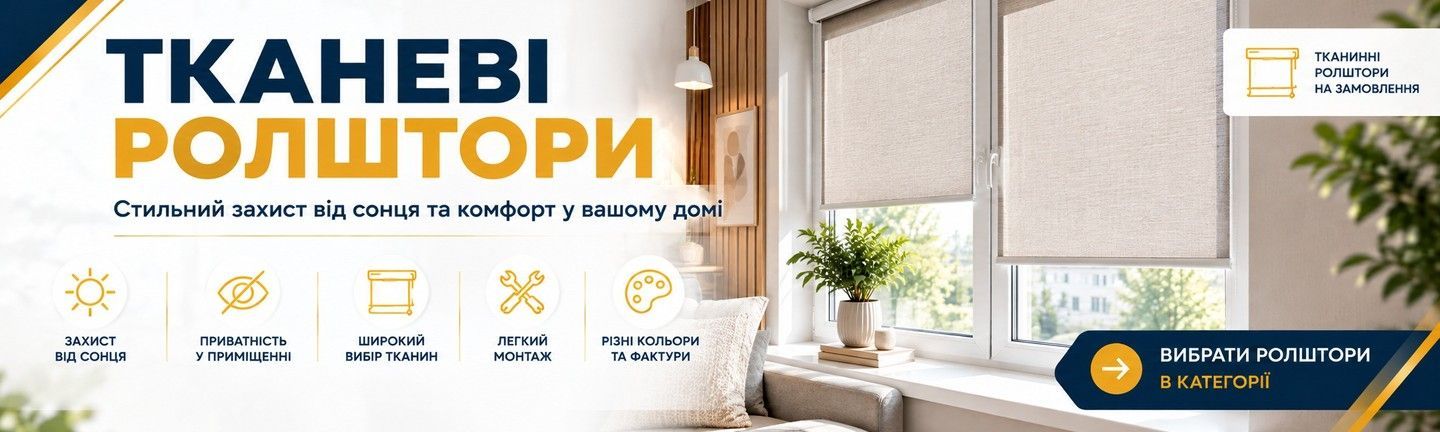 Тканеві ролштри
