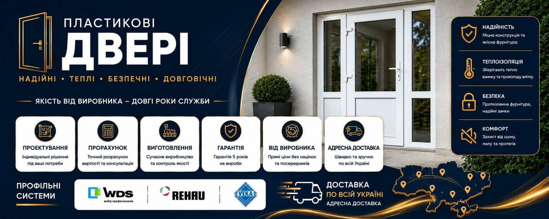 Двери пластиковые главная 