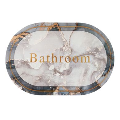 Купить Влагопоглощающий коврик мрамор "Bathroom" 38*58CM*3MM (D) SW-00001569