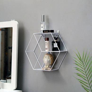 Купить Полка настенная стальной белый шестиугольник 290*255*100мм (D) SW-00001637
Полка настенная стальной белый шестиугольник 290*255*100мм (D) SW-00001637 SW-00001637 фото