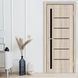 Двері EUROPE DOORS Англія POLITEX скло BLK ED. Англія POLITEX.BLK фото 1