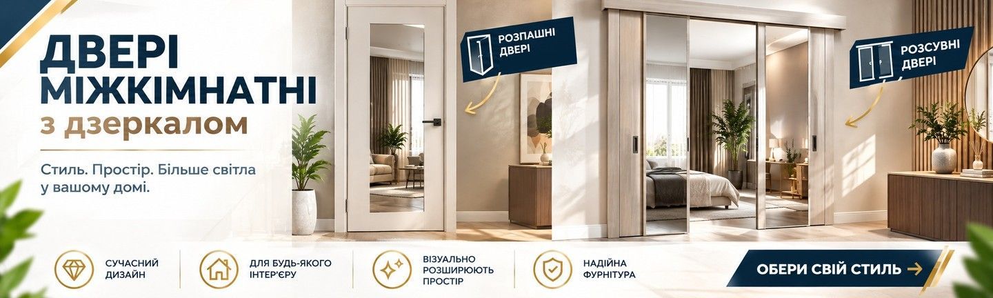 Двері дзеркало