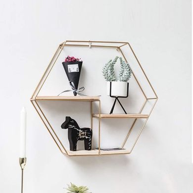 Купить Полка настенная шестиугольник XL 480*420*120мм (D) SW-00001638
Полка настенная шестиугольник XL 480*420*120мм (D) SW-00001638 SW-00001638 фото