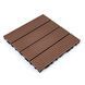 Композитная плитка WPC тик 30*30CM*2СM (D) SW-00001712 SW-00001712 фото 1