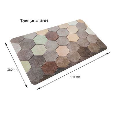 Купить Влагопоглощающий коврик шестиугольники 38*58CM*3MM (D) SW-00001571
Влагопоглощающий коврик шестиугольники 38*58CM*3MM (D) SW-00001571 SW-00001571 фото