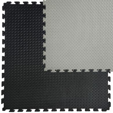 Купить Напольное двустороннее покрытие GREY и BLACK 100*100cm*2cm (D) SW-00001844