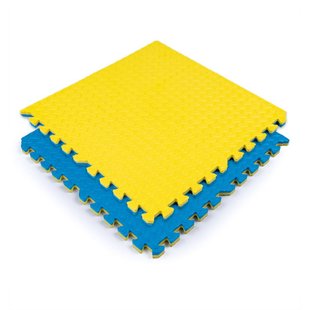 Купить Напольное двустороннее покрытие YELLOW та BLUE 60*60cm*2cm (D) SW-00001845