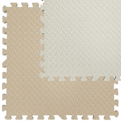 Купить Напольное двустороннее покрытие CREAM and BEIGE 60*60cm*2cm (D) SW-00001846