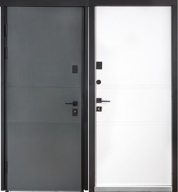 Купити Двері вхідні Булат Cottage Metalic Grey модель 703/237 (вулична)