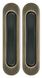 Ручка для раздвижных дверей Armadillo SH.LD152.010 (SH010) АВ-7 бронза