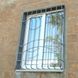 Решетка металлическая на окно, эскиз "Солнышко-3"