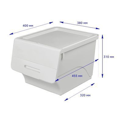 Купити Контейнер для зберігання білий 45.5*38*31CM SW-00002420
Контейнер для зберігання білий 45.5*38*31CM SW-00002420 SW-00002420 фото