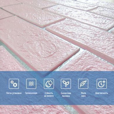 Купить Панель стеновая 70*70cm*5mm розовий кирпич с серебром (D) SW-00001501
Панель стеновая 70*70cm*5mm розовий кирпич с серебром (D) SW-00001501 SW-00001501 фото