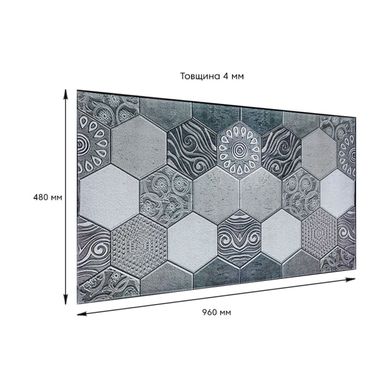 Купити Декоративна ПВХ панель 960*480*4мм SW-00000579
