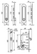 Ручка для раздвижных дверей Punto SH.SL152.010 (Soft LINE SL-010) SN матовый никель Punto Soft LINE SL-010 фото 3