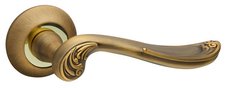 Купить Ручка дверная Fuaro ART RM AB/GP-7 бронза/матовое золото