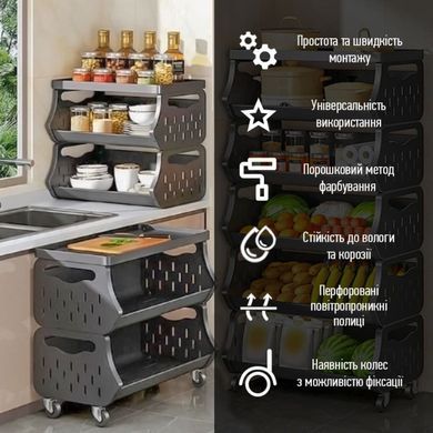 Купити Стелаж універсальний для зберігання чотириярусний 60*30*100см SW-00002260
Стелаж універсальний для зберігання чотириярусний 60*30*100см SW-00002260 SW-00002260 фото