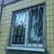 Решетка металлическая на окно, эскиз №1