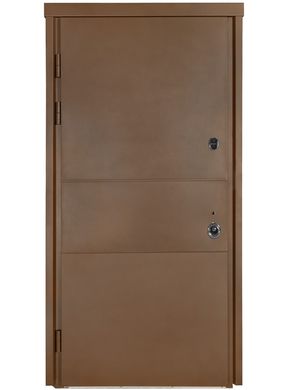 Купити Двері вхідні Булат Elegant коричневий металік