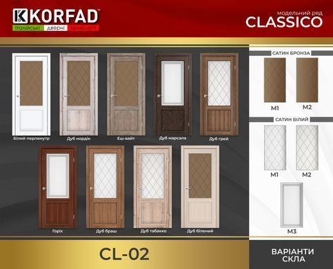 Купить Двери KORFAD CLASSICO CL-02
Двери KORFAD CLASSICO CL-02 CL-02 фото