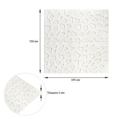 Купить Самоклеющаяся декоративная потолочно-стеновая 3D панель паутина 700x700x5мм (115) SW-00000007
Самоклеющаяся декоративная потолочно-стеновая 3D панель паутина 700x700x5мм (115) SW-00000007 SW-00000007 фото