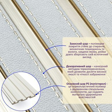 Купити Декоративна PS рейка 2900*120*12мм (D) SW-00002130
Декоративна PS рейка 2900*120*12мм (D) SW-00002130 SW-00002130 фото