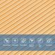 Панель 3D Beige 700*700*4mm (D) SW-00001953 SW-00001953 фото 3
