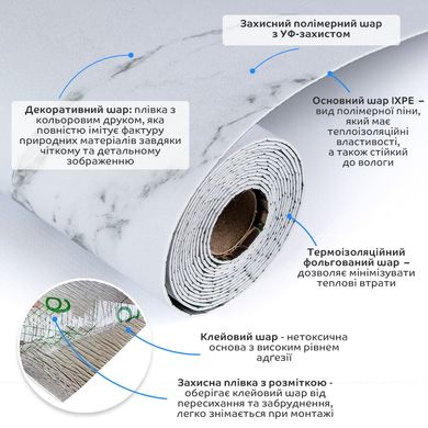 Купити Підлогове вінілове покриття самоклеюче в рулоні 3000*600*1,5мм SW-00001822