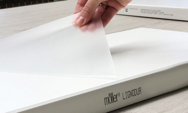 Купити Підвіконня Möller LIGNODUR матовий білий