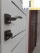 Двери LUXDOORS Дублин VINIL белый стекло BLK LD. Дублін VINIL.BLK фото 4