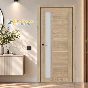 Двери City Line BRUNO сатин