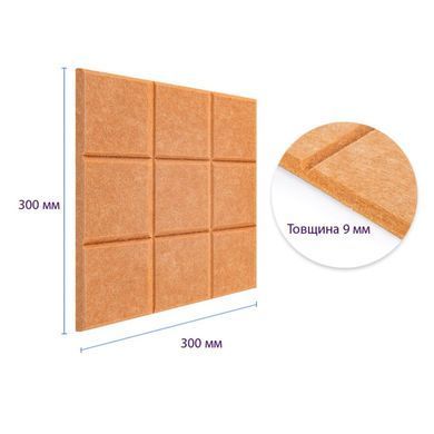 Купити Звукоізоляційна панель 300х300х9мм Мандарин SW-00002702
Звукоизоляционная панель 300х300х9мм Мандарин SW-00002702 SW-00002702 фото