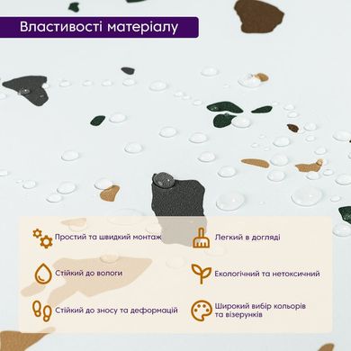 Купити Самоклеюча LVT плитка 600*600*1.5mm (D) SW-00001592