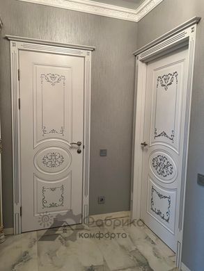 Купити Двері НЕМАН VIP Сильвія патина
Двері НЕМАН VIP Сильвія білі патина Сильвія.п фото