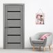 Двері LUXDOORS Флора ECO-TEX скло BLK LD. Флора ECO-TEX.BLK фото 4