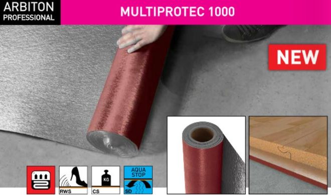 Купить Подложка MULTIPROTEC Acoustic рулон 2мм/8м.кв