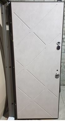 Купити Двері вхідні Булат Elegant коричневий металік/бетон бежевий