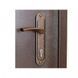 Двері вхідні SOVA Економ метал RAL 7024 / ДСП Антрацит