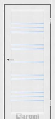 Купити Двері Darumi VERSAL білі скло чорне