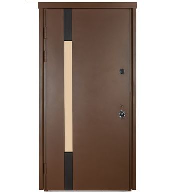 Купити Двері вхідні Булат Cottage 705 Metalik Wood/431 зі склопакетом