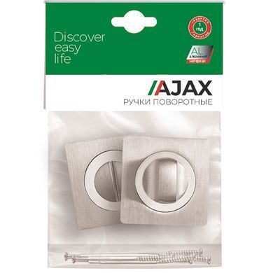 Купити Ручка поворотна AJAX BK6 JK
Ручка поворотна AJAX BK6 JK SN/CP-3 матовий нікель/хром WC JK BL-24 фото