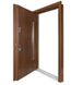Двери входные Булат Cottage 705 Metalik Wood/431 со стеклопакетом