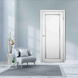 Двері DOORS Smart C090 ПВХ емаліт білий скло сатин DOORS C090 емаліт білий.ПВХ фото 2