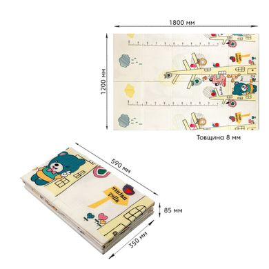 Купить Коврик детский 1,2х1,8mх8mm Ростомер-Деревья ростомер (284) SW-00001379